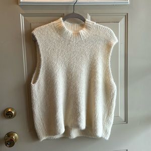 White Sweater Vest- Never Worn!